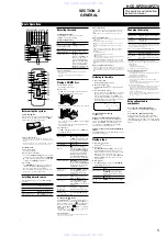 Предварительный просмотр 5 страницы Sony HCD-SPZ50 Service Manual