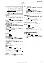 Предварительный просмотр 15 страницы Sony HCD-SV2D Service Manual