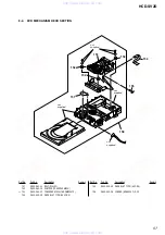 Предварительный просмотр 57 страницы Sony HCD-SV2D Service Manual