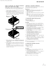 Preview for 5 page of Sony HCD-SX7 Service Manual