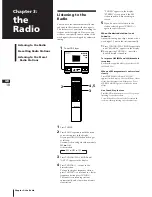 Предварительный просмотр 10 страницы Sony HCD-T1 Operating Instructions Manual