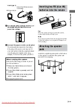 Preview for 7 page of Sony hcd-tb20 Operating Instructions Manual