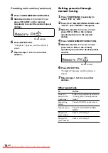 Preview for 14 page of Sony hcd-tb20 Operating Instructions Manual