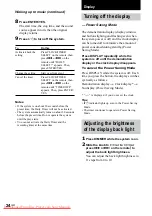 Preview for 24 page of Sony hcd-tb20 Operating Instructions Manual