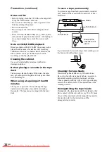 Preview for 32 page of Sony hcd-tb20 Operating Instructions Manual