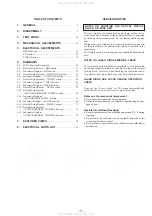 Предварительный просмотр 3 страницы Sony HCD-V808 Service Manual