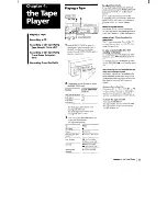 Preview for 11 page of Sony HCD-VA550 Operating Instructions Manual