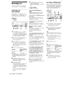 Предварительный просмотр 12 страницы Sony HCD-VA550 Operating Instructions Manual