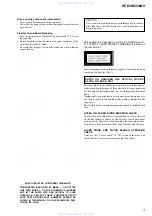 Предварительный просмотр 3 страницы Sony HCD-VM330AV Service Manual