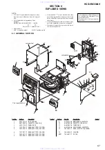 Предварительный просмотр 67 страницы Sony HCD-VM330AV Service Manual