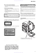 Preview for 3 page of Sony HCD-VP100 Service Manual