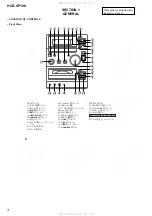 Preview for 4 page of Sony HCD-VP100 Service Manual