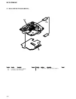 Предварительный просмотр 70 страницы Sony HCD-VP800AV Service Manual