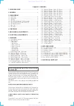 Предварительный просмотр 3 страницы Sony HCD-VR50 Service Manual