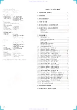 Preview for 2 page of Sony HCD-VX550 Service Manual