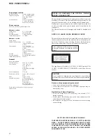 Предварительный просмотр 2 страницы Sony HCD-VX555 Service Manual