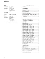 Предварительный просмотр 2 страницы Sony HCD-VX777 Service Manual