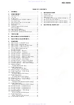 Preview for 3 page of Sony hcd-vx888 Service Manual