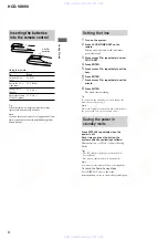 Предварительный просмотр 6 страницы Sony hcd-vx888 Service Manual