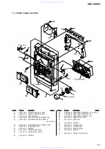 Предварительный просмотр 61 страницы Sony hcd-vx888 Service Manual