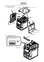 Предварительный просмотр 7 страницы Sony HCD-VX99 Service Manual