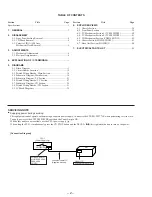 Предварительный просмотр 2 страницы Sony HCD-W55 Service Manual