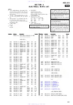 Предварительный просмотр 101 страницы Sony HCD-X10 Service Manual