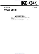 Preview for 90 page of Sony hcd-xb6k Service Manual