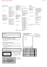 Preview for 2 page of Sony HCD-XB8 Service Manual
