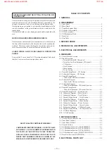 Preview for 3 page of Sony HCD-XB8 Service Manual