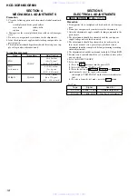 Предварительный просмотр 18 страницы Sony HCD-XGR600 - System Components Service Manual