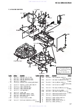 Предварительный просмотр 57 страницы Sony HCD-XGR600 - System Components Service Manual