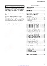 Preview for 3 page of Sony HCD-XGR99AV Service Manual