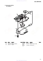 Предварительный просмотр 63 страницы Sony HCD-XGR99AV Service Manual