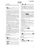 Предварительный просмотр 21 страницы Sony HCD-ZX6 - Cd/receiver Component For Compact Hi-fi Stereo System Service Manual