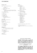 Preview for 2 page of Sony HCD-ZX66I - Cd/receiver Component For Compact Hi-fi Stereo System Service Manual