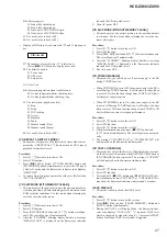 Предварительный просмотр 27 страницы Sony HCD-ZX66I - Cd/receiver Component For Compact Hi-fi Stereo System Service Manual