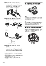 Preview for 8 page of Sony HCD-ZX9 - Receiver Cd Operating Instructions Manual