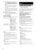 Preview for 24 page of Sony HCD-ZX9 - Receiver Cd Operating Instructions Manual