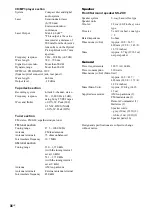 Preview for 36 page of Sony HCD-ZX9 - Receiver Cd Operating Instructions Manual