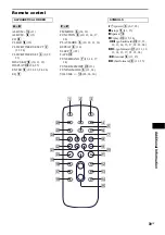 Preview for 39 page of Sony HCD-ZX9 - Receiver Cd Operating Instructions Manual