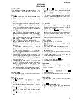 Предварительный просмотр 21 страницы Sony HCD-ZX9 - Receiver Cd Service Manual