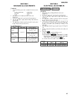 Предварительный просмотр 25 страницы Sony HCD-ZX9 - Receiver Cd Service Manual