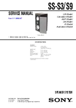 Предварительный просмотр 39 страницы Sony HCR-S7AV Service Manual