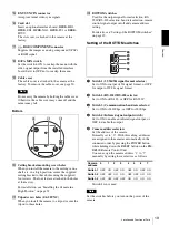 Preview for 19 page of Sony HD 3CCD COLOR BRC-H700 Operating Instructions Manual