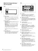 Preview for 24 page of Sony HD 3CCD COLOR BRC-H700 Operating Instructions Manual