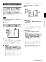 Preview for 27 page of Sony HD 3CCD COLOR BRC-H700 Operating Instructions Manual