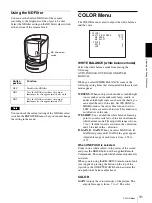 Preview for 31 page of Sony HD 3CCD COLOR BRC-H700 Operating Instructions Manual