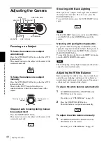 Preview for 46 page of Sony HD 3CCD COLOR BRC-H700 Operating Instructions Manual