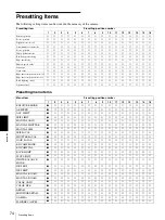 Preview for 74 page of Sony HD 3CCD COLOR BRC-H700 Operating Instructions Manual